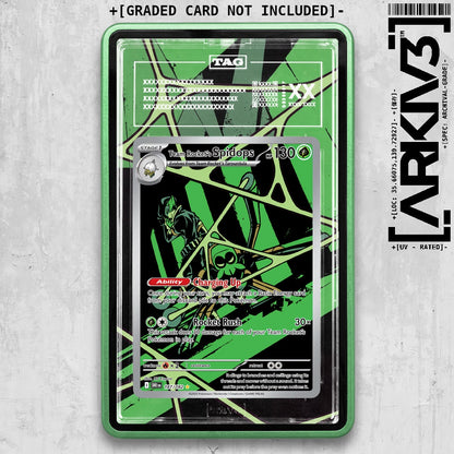 ARKIV3 TAG graded front - Green