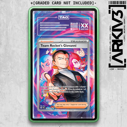 ARKIV3 TAG graded front - Green