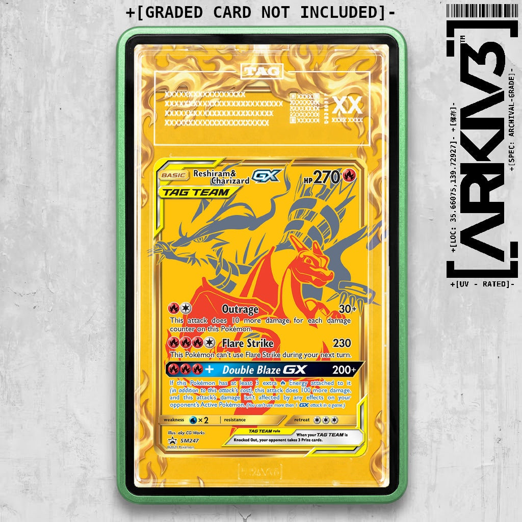 ARKIV3 TAG graded front - Green