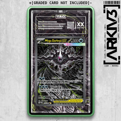 ARKIV3 TAG graded front - Green