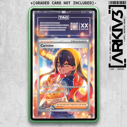 ARKIV3 TAG graded front - Green