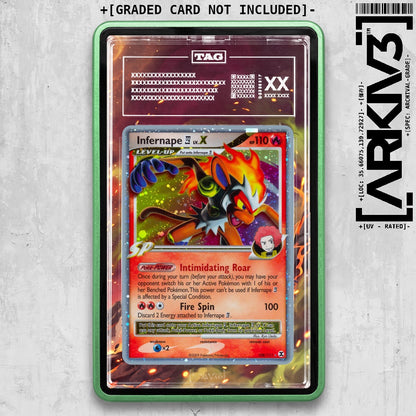ARKIV3 TAG graded front - Green