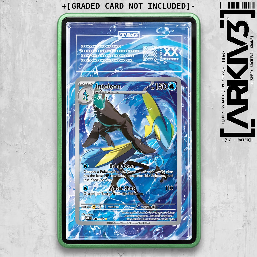 ARKIV3 TAG graded front - Green