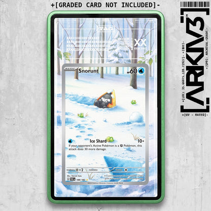 ARKIV3 TAG graded front - Green