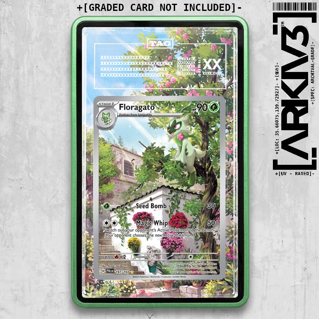 ARKIV3 TAG graded front - Green