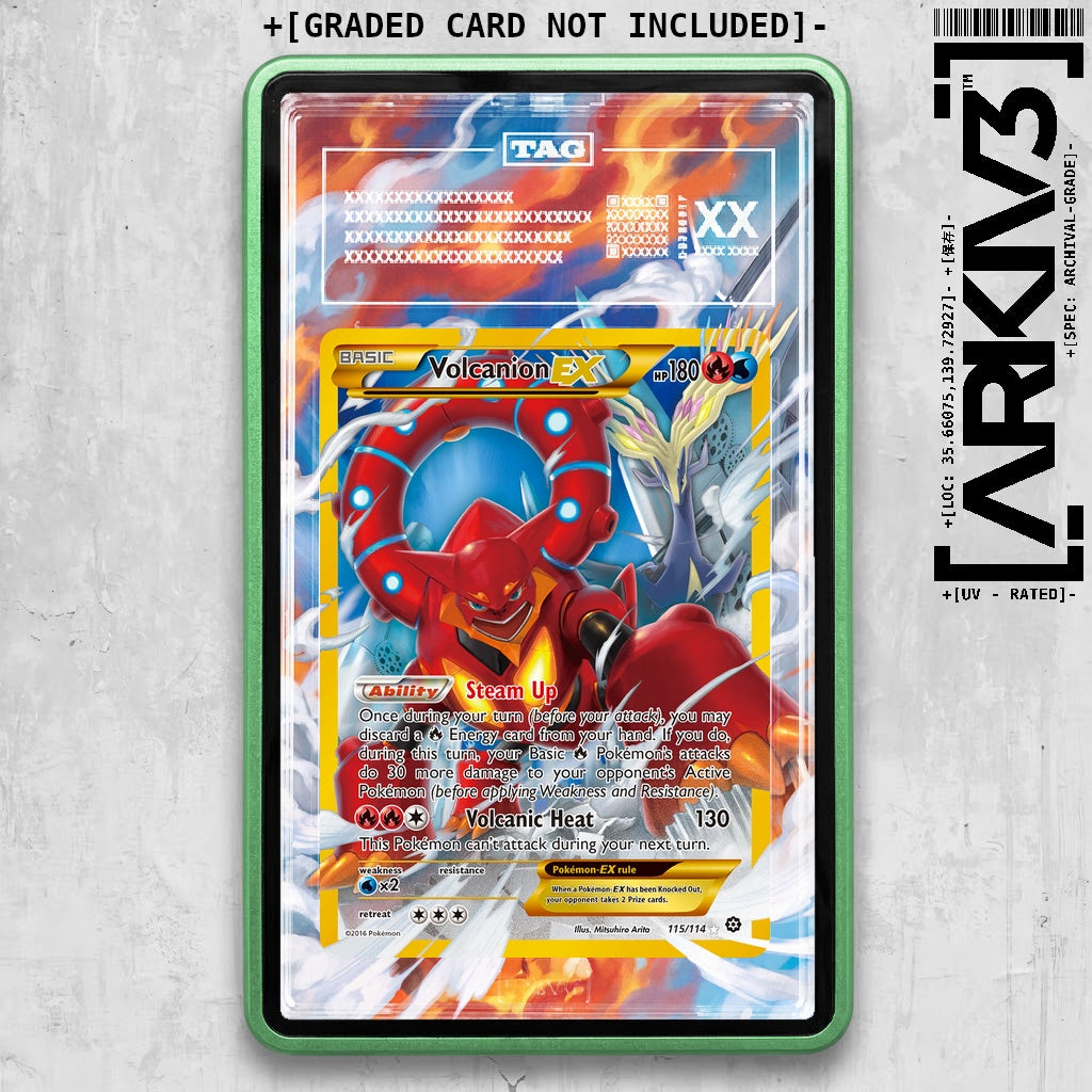 ARKIV3 TAG graded front - Green