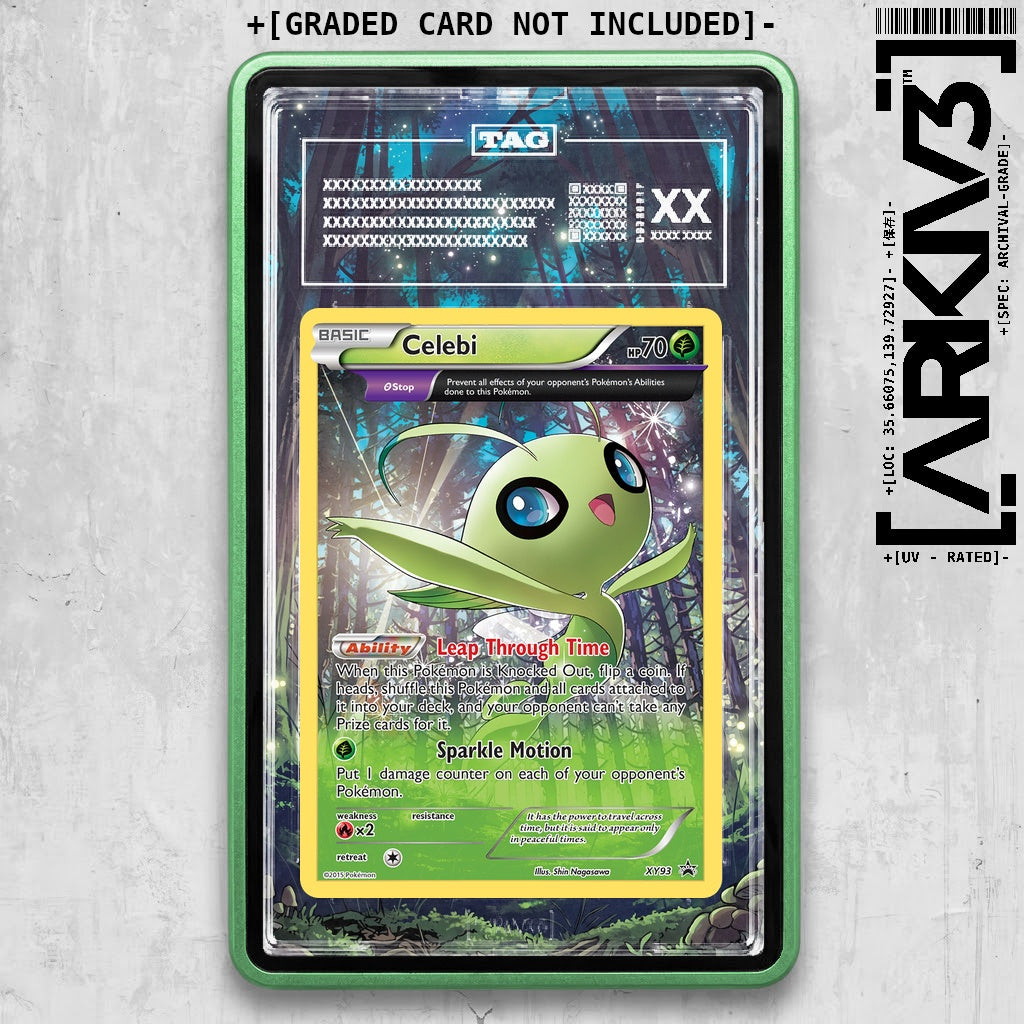 ARKIV3 TAG graded front - Green