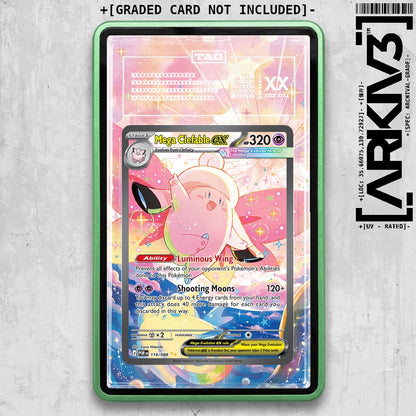 ARKIV3 TAG graded front - Green