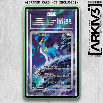 ARKIV3 TAG graded front - Green