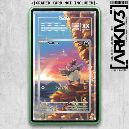 ARKIV3 TAG graded front - Green