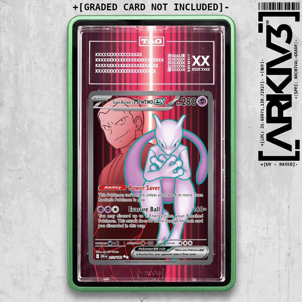 ARKIV3 TAG graded front - Green