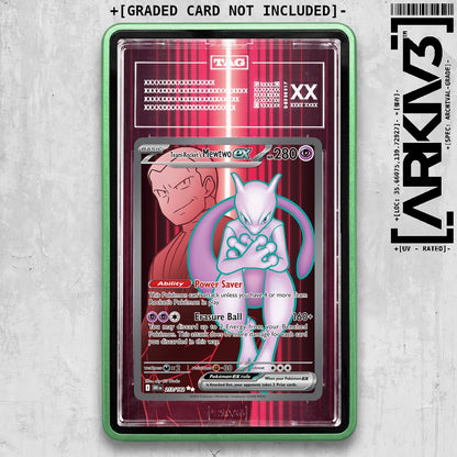 ARKIV3 TAG graded front - Green