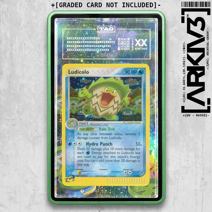 ARKIV3 TAG graded front - Green