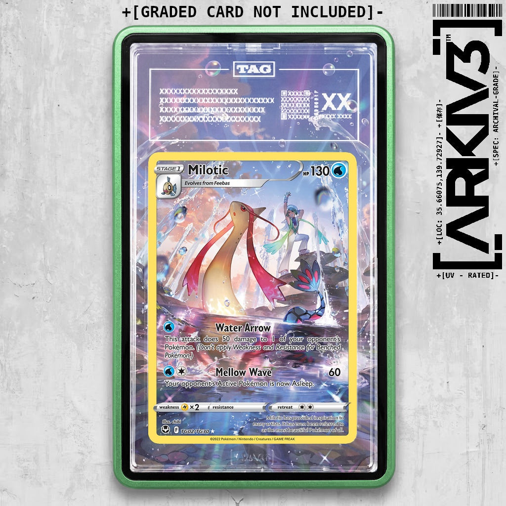 ARKIV3 TAG graded front - Green
