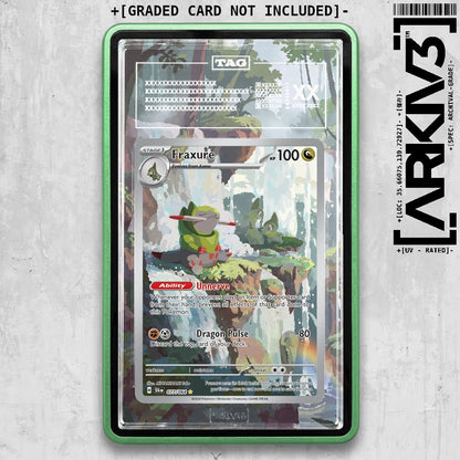 ARKIV3 TAG graded front - Green