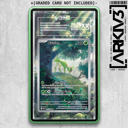 ARKIV3 TAG graded front - Green