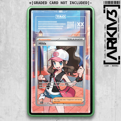 ARKIV3 TAG graded front - Green