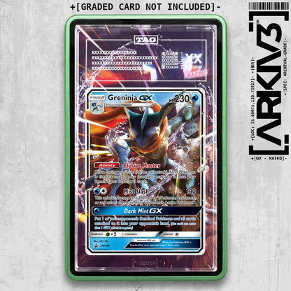 ARKIV3 TAG graded front - Green