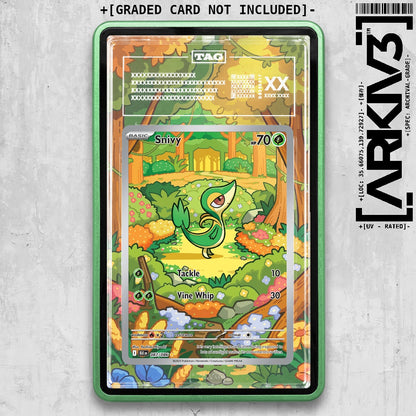 ARKIV3 TAG graded front - Green