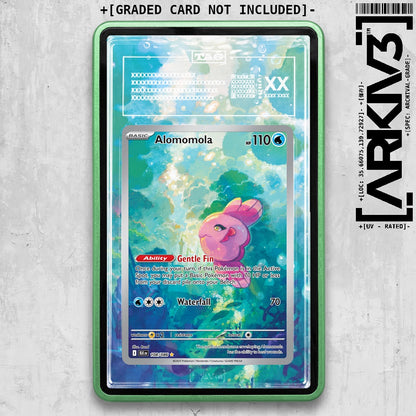 ARKIV3 TAG graded front - Green