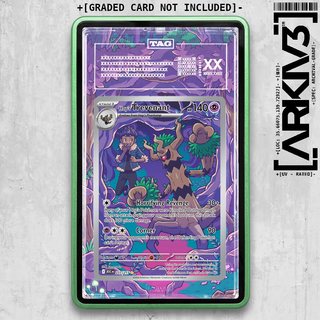 ARKIV3 TAG graded front - Green