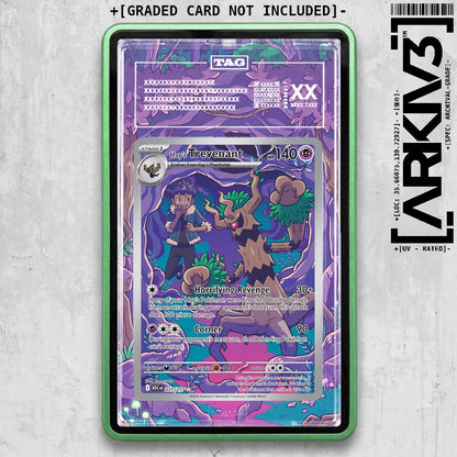 ARKIV3 TAG graded front - Green