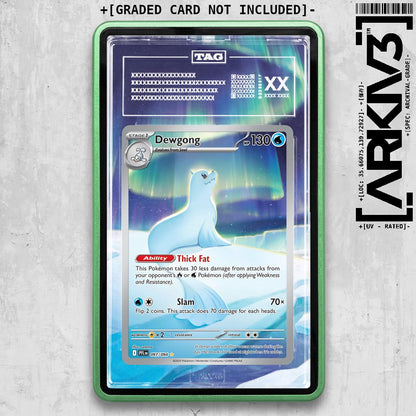 ARKIV3 TAG graded front - Green