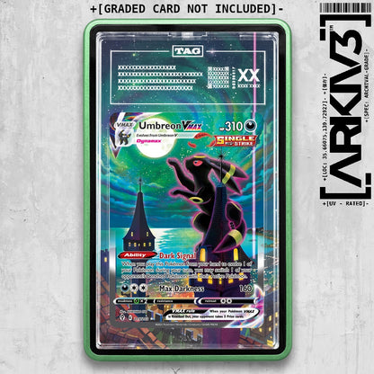 ARKIV3 TAG graded front - Green