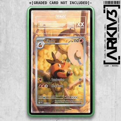 ARKIV3 TAG graded front - Green