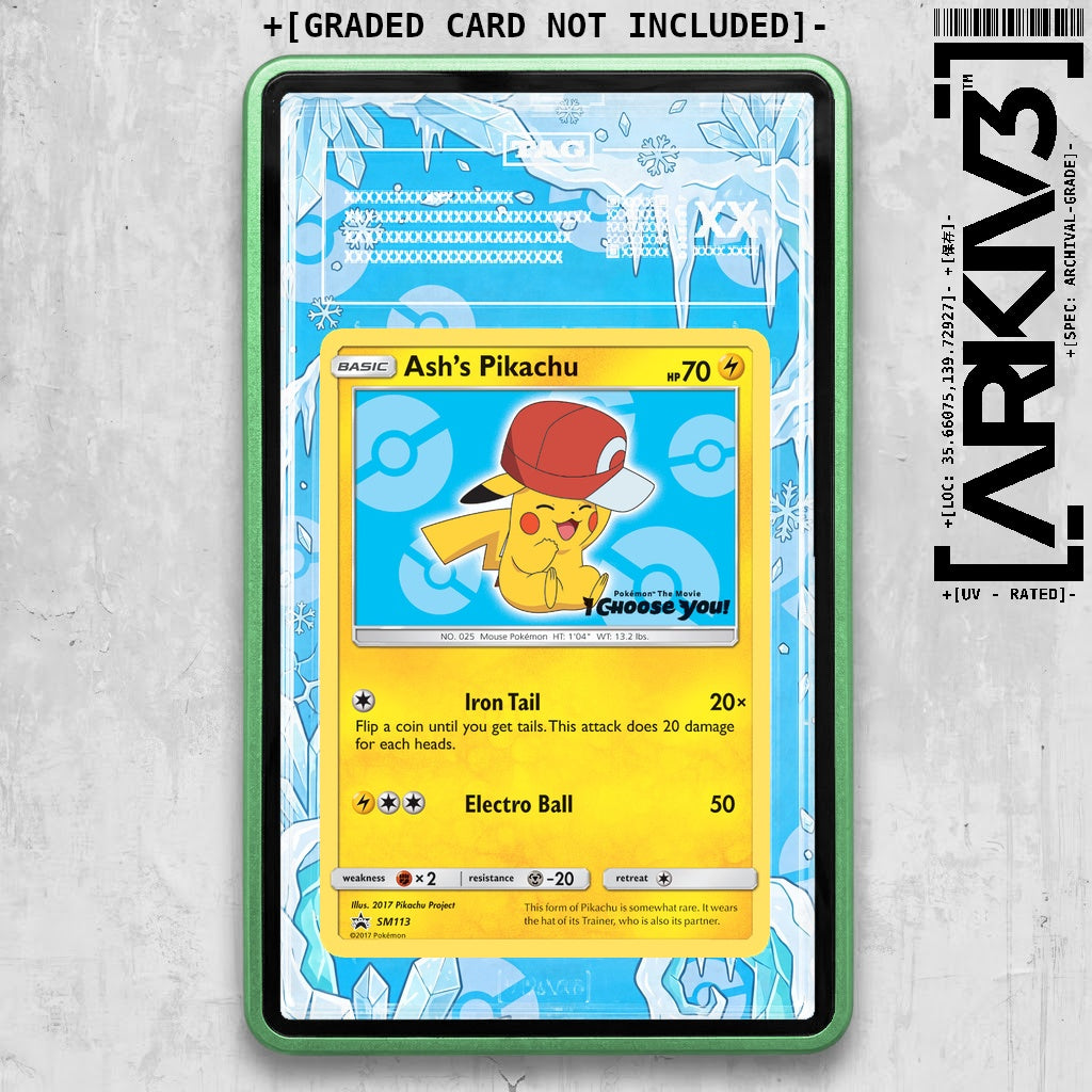 ARKIV3 TAG graded front - Green