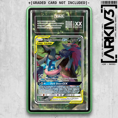 ARKIV3 TAG graded front - Green