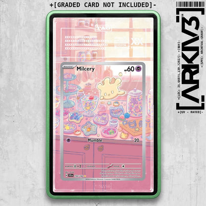 ARKIV3 TAG graded front - Green