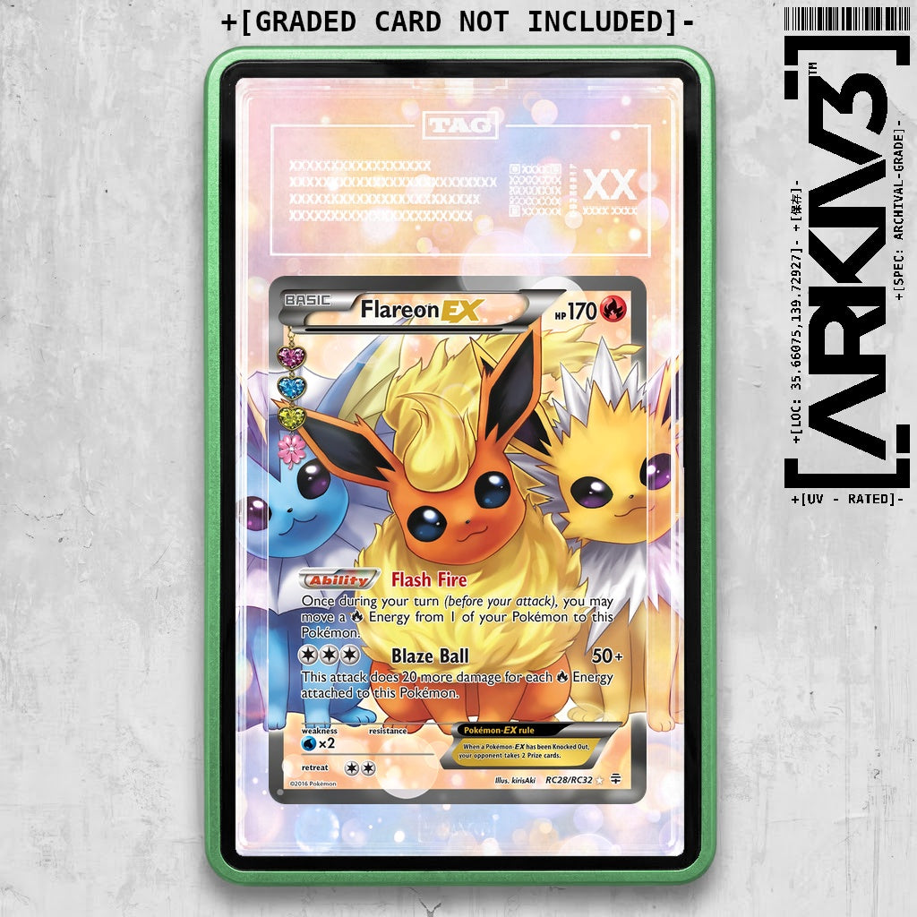 ARKIV3 TAG graded front - Green