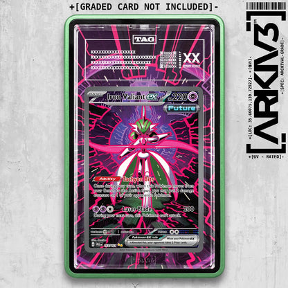 ARKIV3 TAG graded front - Green