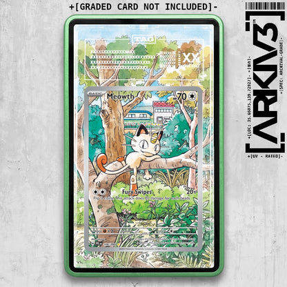 ARKIV3 TAG graded front - Green