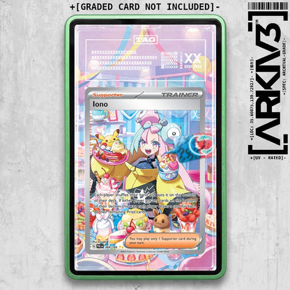 ARKIV3 TAG graded front - Green