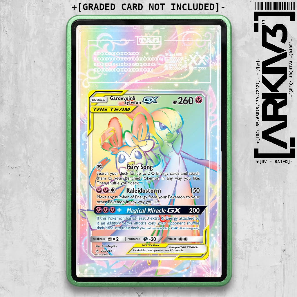 ARKIV3 TAG graded front - Green