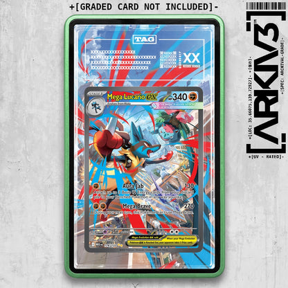 ARKIV3 TAG graded front - Green
