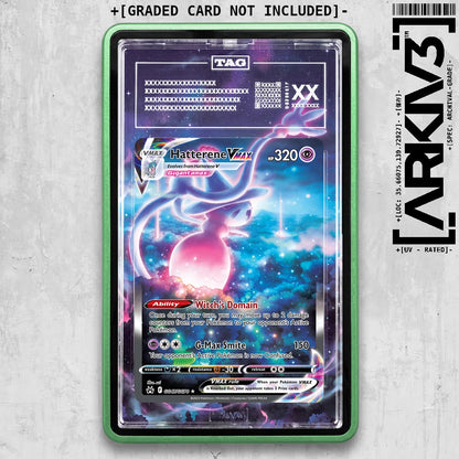 ARKIV3 TAG graded front - Green