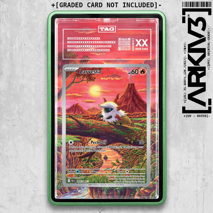 ARKIV3 TAG graded front - Green