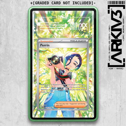ARKIV3 TAG graded front - Green