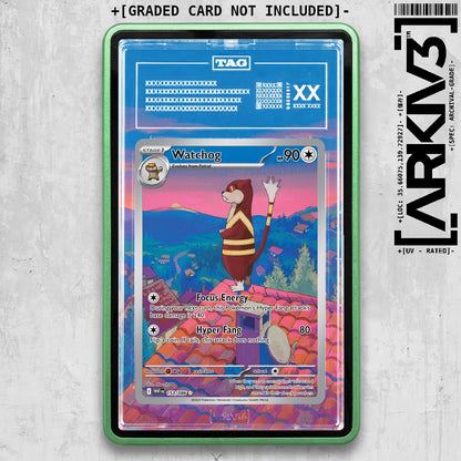 ARKIV3 TAG graded front - Green