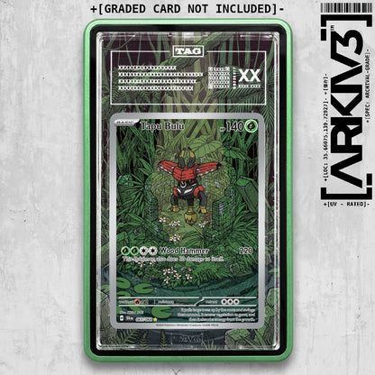 ARKIV3 TAG graded front - Green
