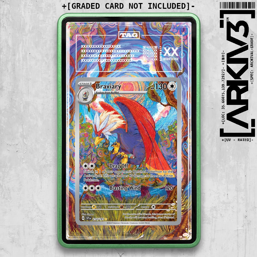 ARKIV3 TAG graded front - Green