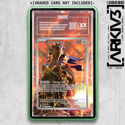 ARKIV3 TAG graded front - Green