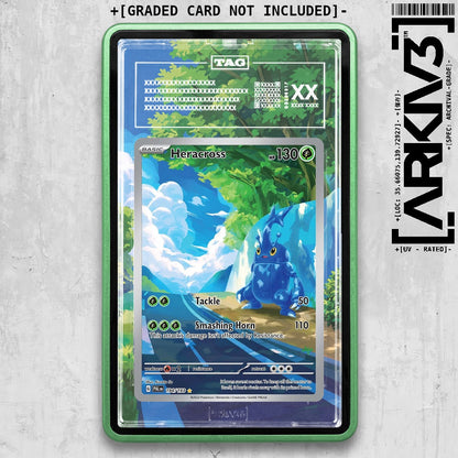 ARKIV3 TAG graded front - Green