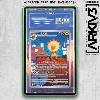 ARKIV3 TAG graded front - Green