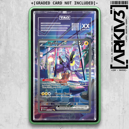 ARKIV3 TAG graded front - Green
