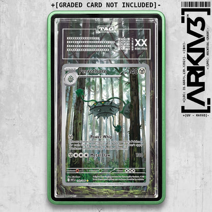 ARKIV3 TAG graded front - Green