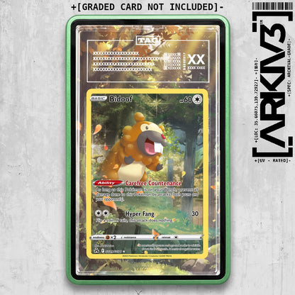 ARKIV3 TAG graded front - Green